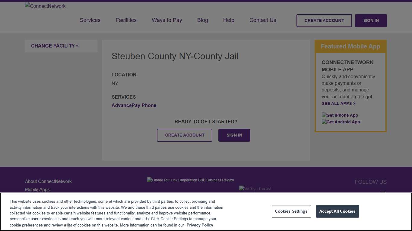Steuben County NY-County Jail ConnectNetwork
